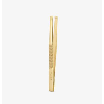 VITRY PINZA DE DEPILAR PUNTA RECTA DORADO 8CM 4012
