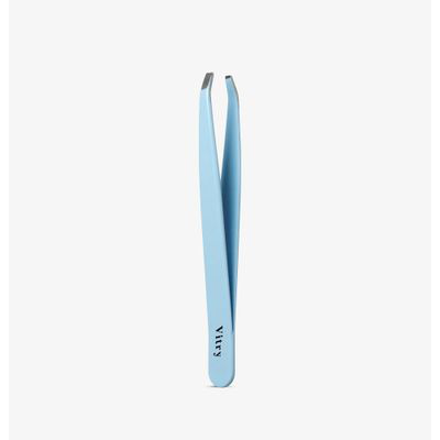 VITRY PINZA DE DEPILAR PROFESIONAL CANGREJO COLOR ACERO 9CM 1026C