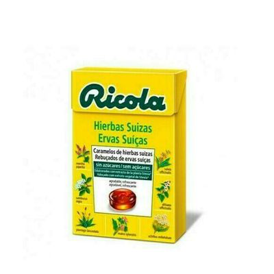 RICOLA CARAMELOS SIN AZUCAR HIERBAS CON STEVIA 5