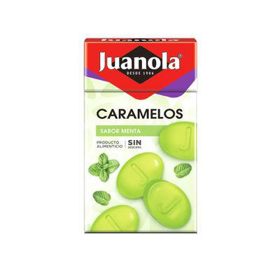 JUANOLA CARAMELOS SABOR MENTA 50G