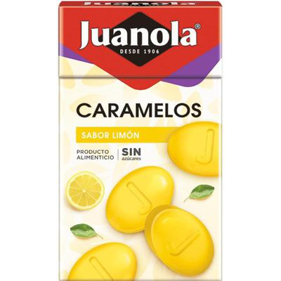JUANOLA CARAMELOS SABOR LIMON 50G