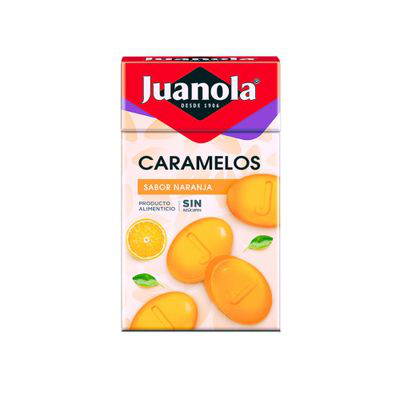 JUANOLA CARAMELOS SABOR NARANJA 50G