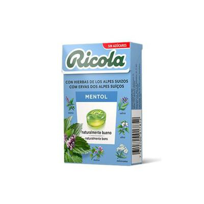 RICOLA CARAMELOS SABOR MENTOL 50 G S/A