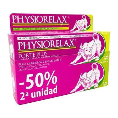 PHYSIORELAX FORTE PLUS CREMA 2X75ML