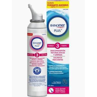 RHINOMER PLUS USUARIOS FRECUENTES FUERZA 3 FUERTE 1 SPRAY 200 ML