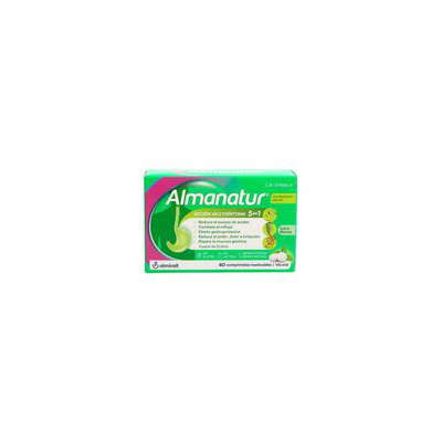 ALMANATUR 40 COMPRIMIDOS MASTICABLES SABOR MENTA