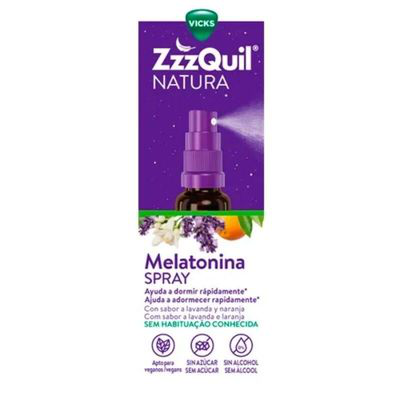 ZZZQUIL NATURA 1 SPRAY 30 ML SABOR LAVANDA Y NARANJA MELATONINA