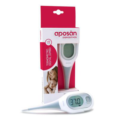 APOSAN TERMOMETRO CLINICO DIGITAL DISPOSITIVOS 1 UNIDAD PANTALLA JUMBO