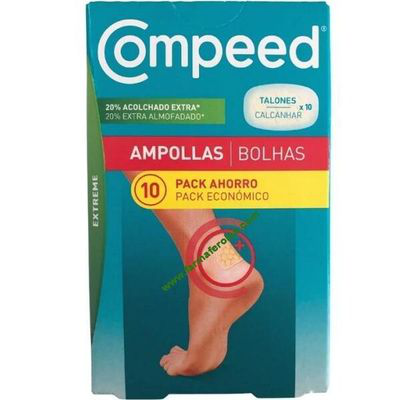 COMPEED AMPOLLAS EXTREME TALONES 10 UNIDADES PACK AHORRO