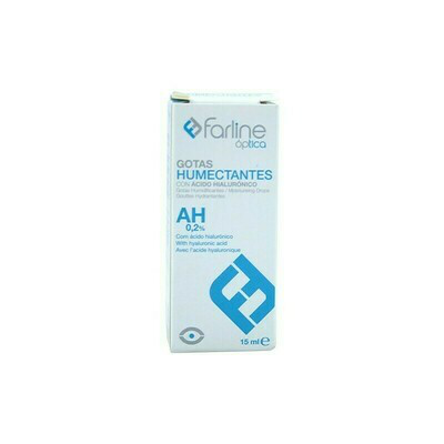 FARLINE OPTICA GOTAS HUMECTANTES 0.2%AH 15ML