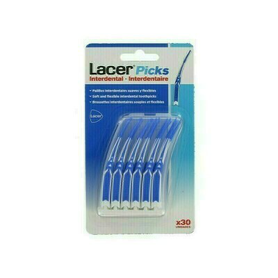 LACER INTERDENTAL PICKS 30U