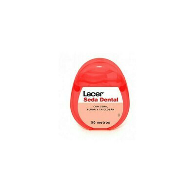 LACER SEDA DENTAL CON CERA, FLUOR Y TRICLOSAN