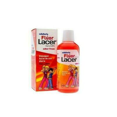LACER FLUOR  DIA COLUT FRESA 500 ML