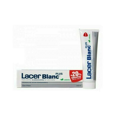 LACERBLANC PLUS PASTA DENT MENTA 125ML