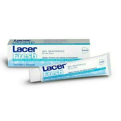 LACERFRESH GEL DENT 75ML LACER