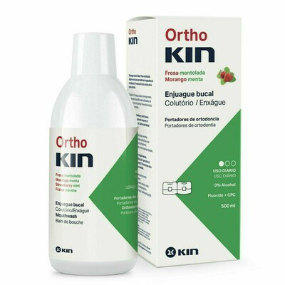 ORTHO KIN COLUT FRESA MENT 500ML