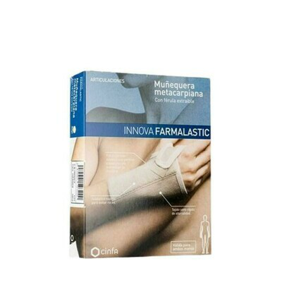 MUÑEQUERA FARMALASTIC INNOVA METACARP T/GDE