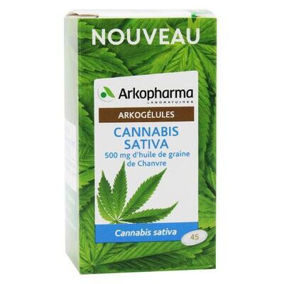 ARKOCAPSULAS CANNABIS SATIVA 45 CAPSULAS