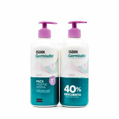 GERMISDIN INTIM 500ML DUPLO 2U 40% DTO