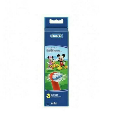 RECAMBIO CEPILLO ELECT ORAL-B MICKY 3 UNID