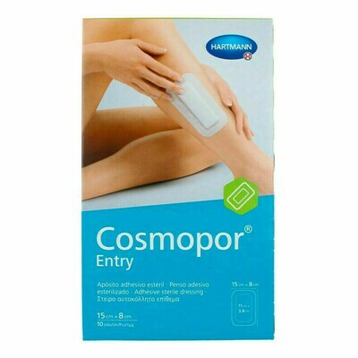 COSMOPOR ENTRY APOSITO ESTERIL 10 X 8 CM 10 U