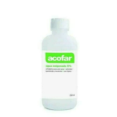 ACOFAR AGUA OXIGENADA 5% 250 ML