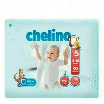 PAÑAL INFANTIL CHELINO FASHION  LOVE T- 5 (13
