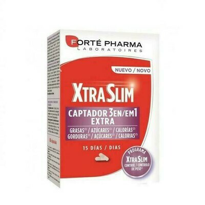 FORTE PHARMA XTRASLIMCAPTADOR 3EN1 60 CAPS