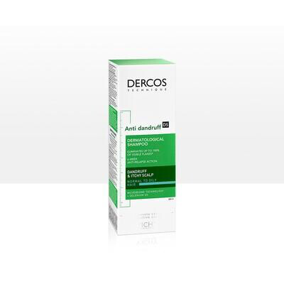 DERCOS TECHNIQUE ANTICASPA CABELLO GRASO  400