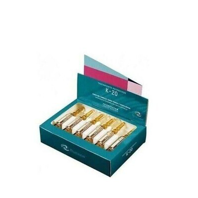 RUEBER  K 20 TRATAMIENTO POTENCIADO 12 VIALES
