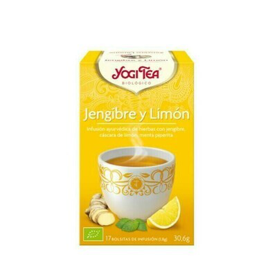 YOGI TEA JENGIBRE Y LIMON