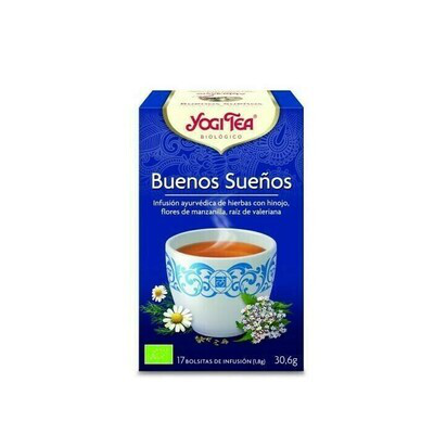 YOGI TEA PARA LOS SENTIDOS FELICES SUEÑOS 17 BOLSITAS DE INFUSION