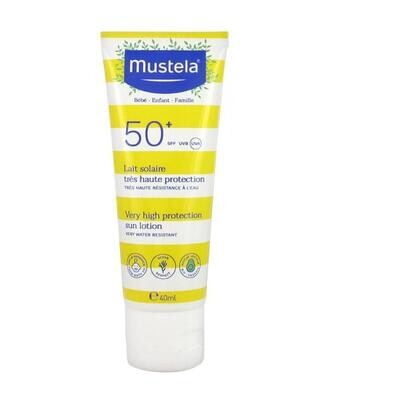 MUSTELA BEBE LECHE SOLAR  PROTECCION SPF50