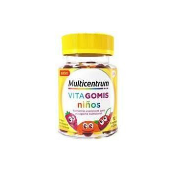 MULTICENTRUM VITAGOMIS NIÑOS 30 COMPRIMIDOS