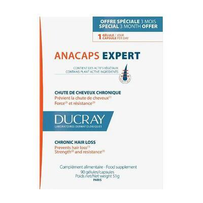 ANACAPS PROGRESSIV EXPERT DUCRAY 90 CAPS