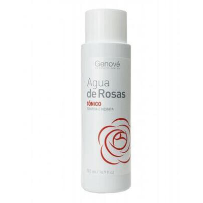 AGUA DE PETALOS DE ROSAS GENOVE SOLUCION 500 CC.