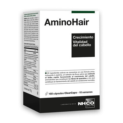 NHCO AMINOHAIR  CRECIMIENTO Y VITALIDAD 168 CAPSULAS