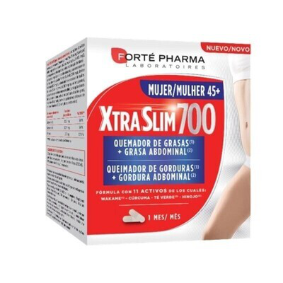 FORTE PHARMA XTRASLIM 700 45+MUJER   120 CAPSULAS