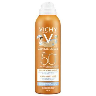 VICHY SOLAR IDEAL SOLEIL 50 BRUMA ANTIARENA  NIÑOS 200 ML