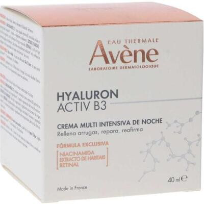 AVENE HYALURON ACTIV B3 CREMA MULTI INTENSIVA DE NOCHE  1 TA