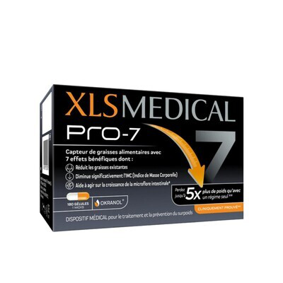 XLS MEDICAL PRO-7  180 CAPSULAS
