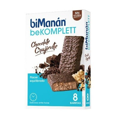 BIMANAN 8 BARRITAS KOM CHOCOLATE CRUJIENTES