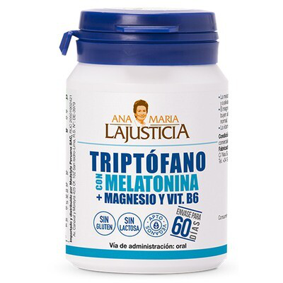 TRIPTOFANO, MELATONINA  MAGNESIO Y VIT B6
