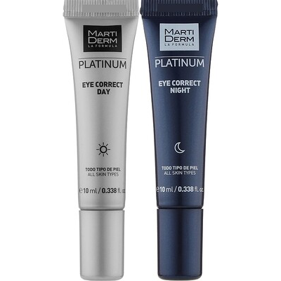 MARTIDERM PLATINUM EYE CORRECT KIT 2 X 10 ML