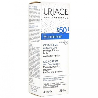 URIAGE BARIEDERM CICA CREMA SPF50+   40 ML