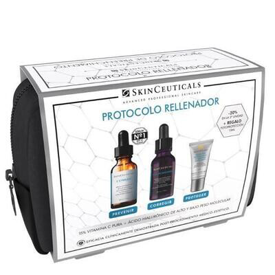 SKINCEUTICALS PROTOCOLO RELLENADOR  C E FERULIC, HA INTENSIFIER, ADVANCED BRIGTHENING