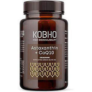 KOBHO ASTAXANTHIN + COQ10 60 CAPSULAS
