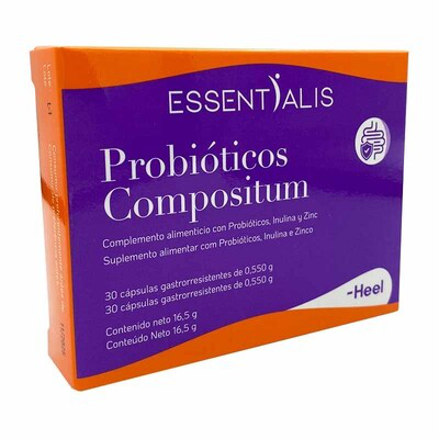 HEEL ESSENTIALIS PROBIOTICOS COMPOSITUM  30 CAP