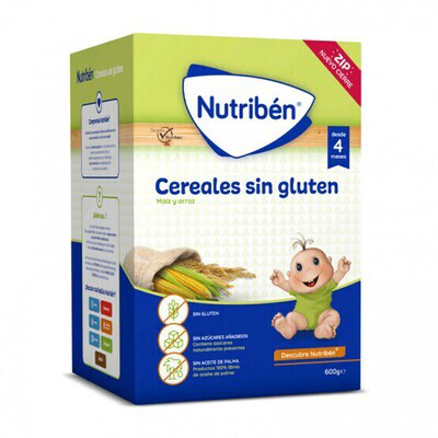 NUTRIBEN CEREALES SIN GLUTEN 600G GRS.