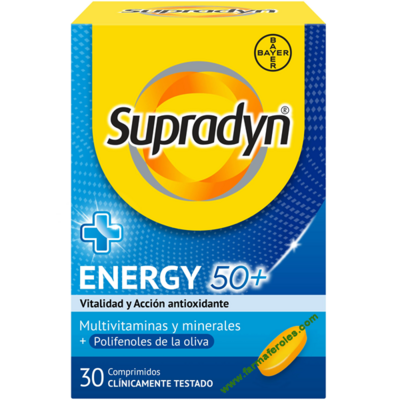 SUPRADYN ENERGY 50  ANTIOXIDANTES  30 COMP